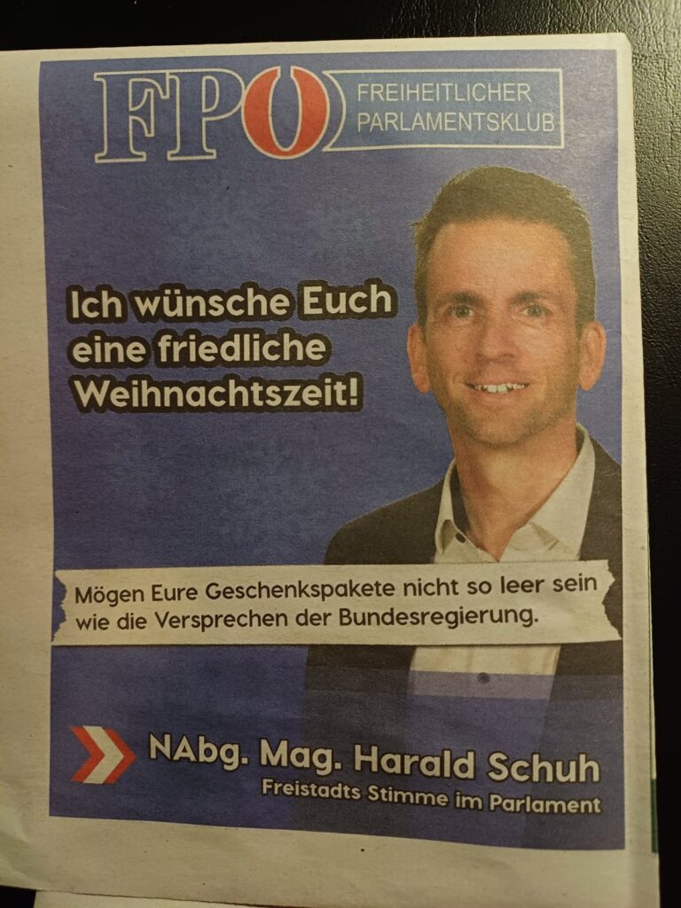 Kopfschütteln über Schuh